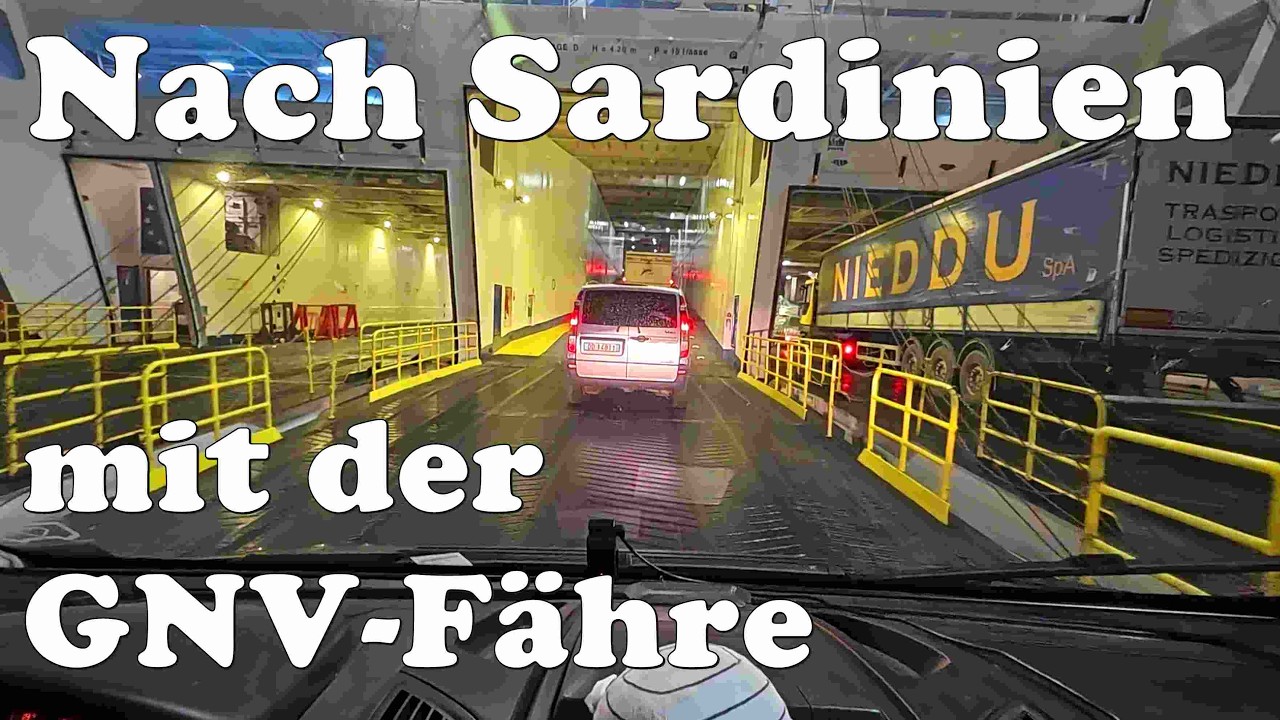 Anders als geplant - Sardinien mit der GNV-Fähre von Genua