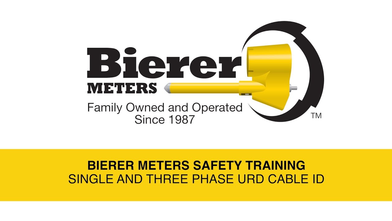 SINGLE AND THREE PHASE URD CABLE ID - Tool Training #bierermeters #lineman #biererusa #cableid