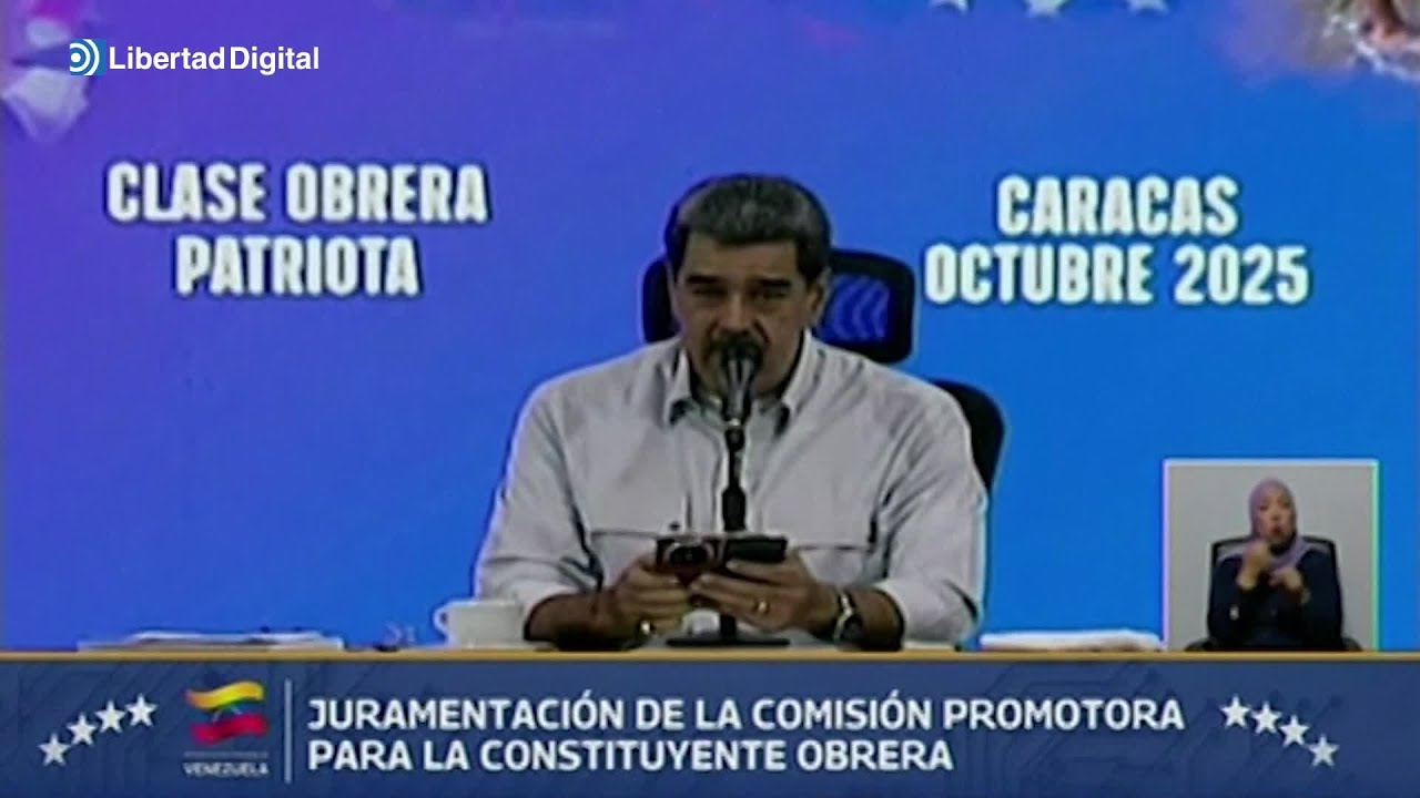 Nicolás Maduro se lía con el inglés para pedir paz a Estados Unidos
