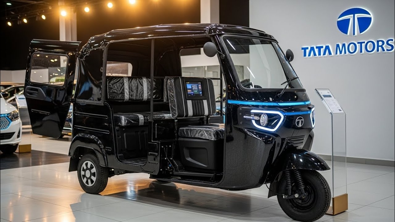 🔥 Clickbait YouTube Video Title“2026 Tata Electric Rickshaw Is HERE! 🚲⚡ Shocking Range, Price & Feat
