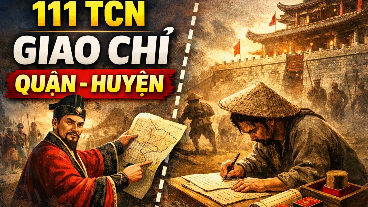 111 TCN→ Giao Chỉ: Quận–huyện — biến cai trị thành cỗ máy | (Bắc thuộc T2)