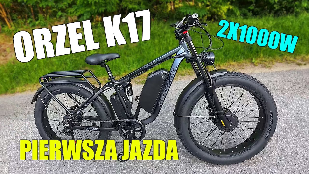 Rower ORZEL K17  Pierwsza jazda tym potworem !