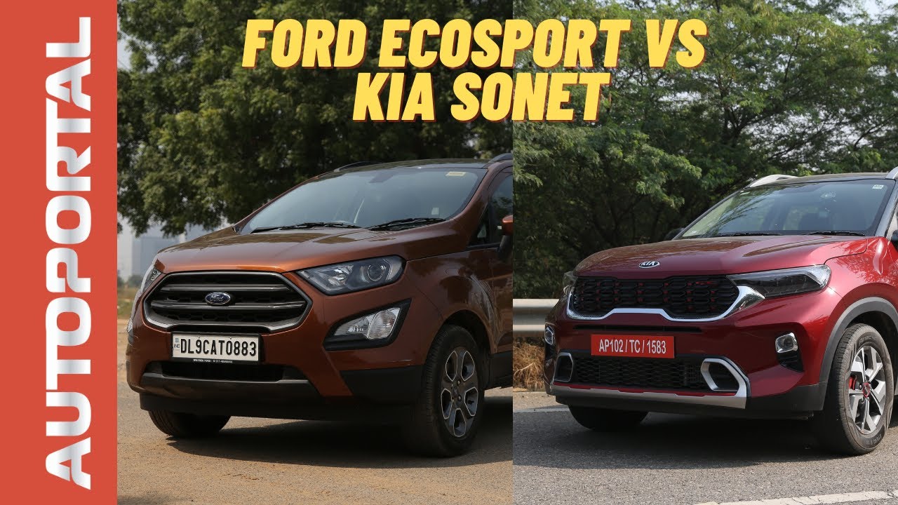 Ford Ecosport против Kia Sonet — Сравнительный обзор — Автопортал