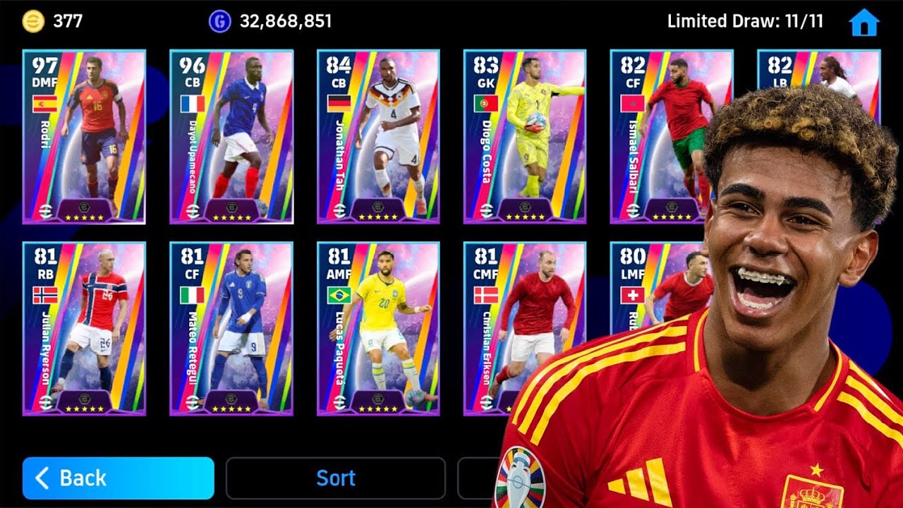 NATIONAL TEAM SELECTION! 😱😱 PACK OPENING!! EFOOTBALL 2027 MOBILE