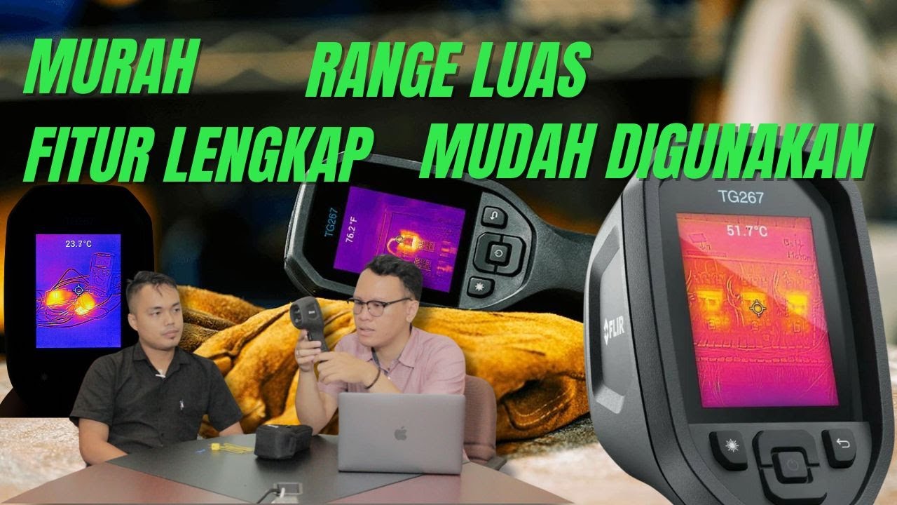 Cari Thermal Camera Murah, Fitur Lengkap & Mudah Digunakan ? Alat Ini Jawabannya ! | FLIR TG267