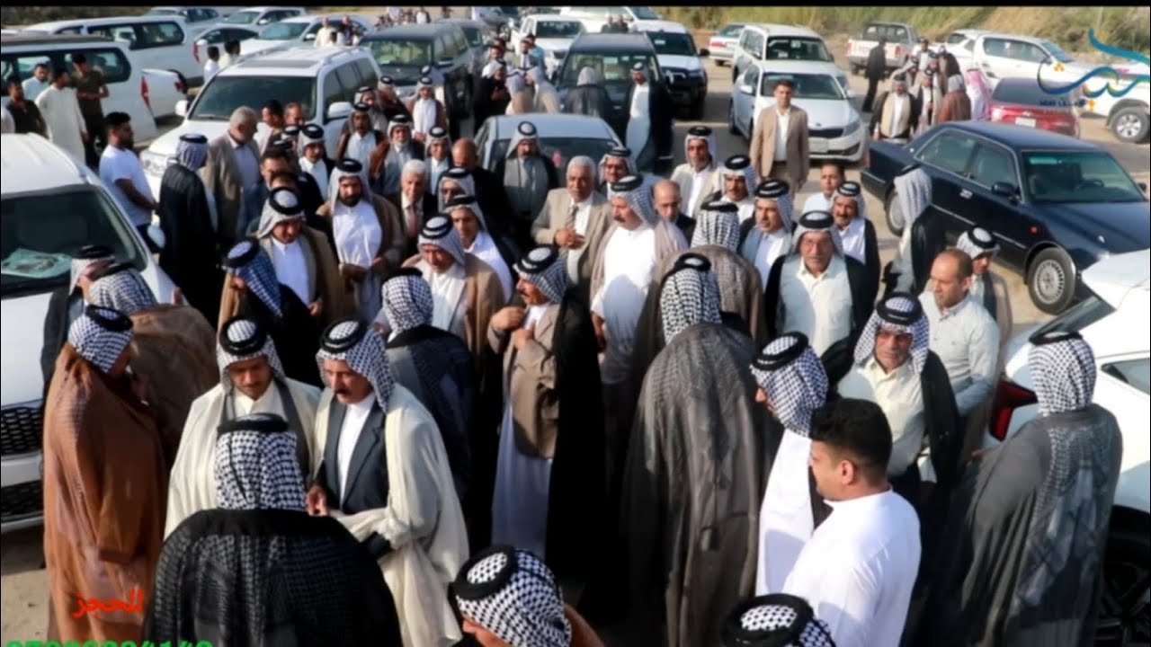 اكبر مشيه خطوبه في العراق مشيه خطوبه الدكتور ماهر حميد الزيادي
