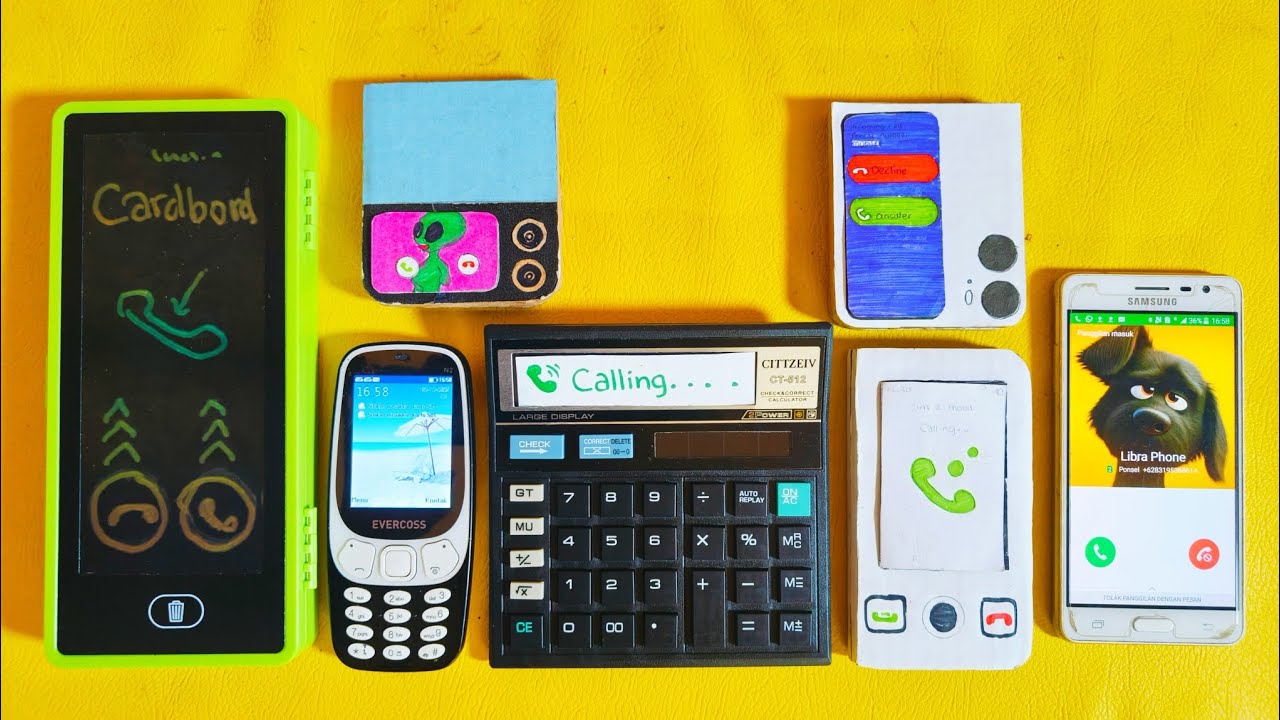 Calculator Calling On Galaxy Z flip 4, Oppo Find N2, i15 pro, Samsung J3,EverCoss, Drawing Pad