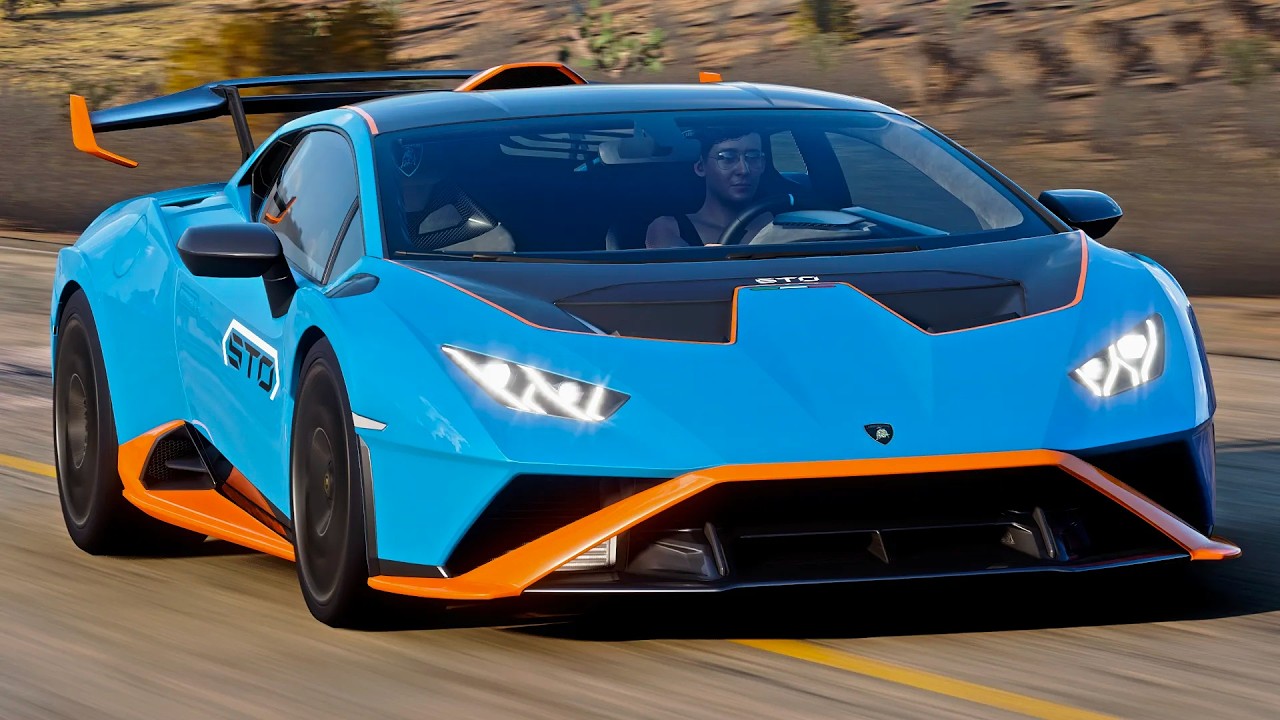 Head 2 Head Race 1000 HP Lamborghini Huracan STO Racing in Forza Horizon 5 Gameplay 