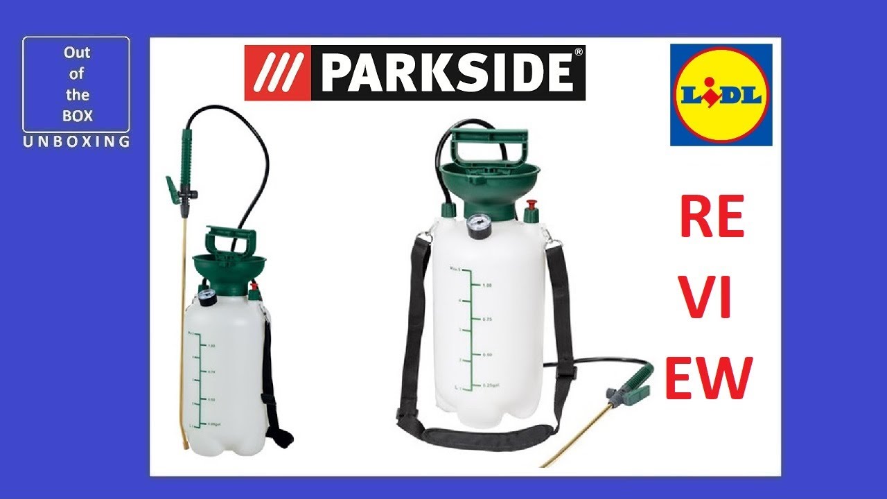 Обзор распылителя Parkside Garden HG05659 (Lidl 2,5 бар, 5 л)