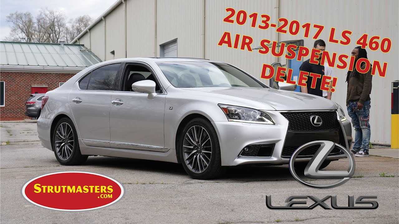 2013-2017 Lexus LS 460 Rear Suspension Conversion Kit Installation By Strutmasters