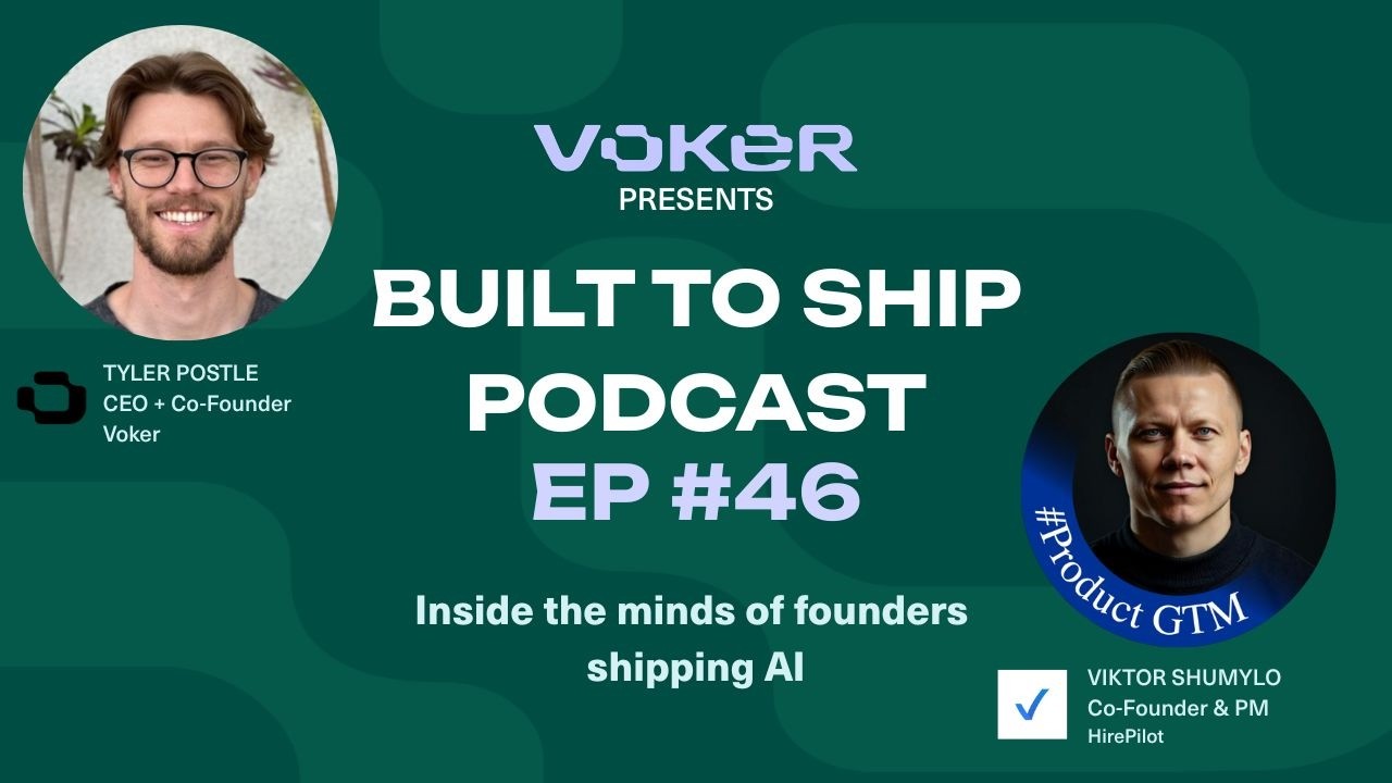 Built to Ship with Viktor - CoFounder @ HirePilot