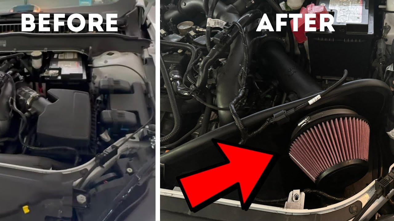 INSTALLING A COLD AIR INTAKE ON MY FUSION? | How To Install K&N Cold Air Intake On Fusion 2014-2020