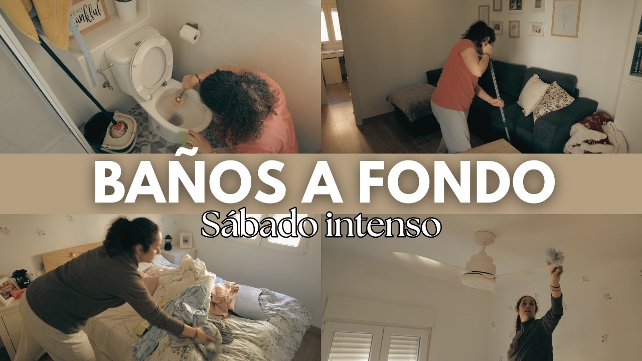 Cómo limpiar baños con mucha cal | Limpieza profunda del hogar