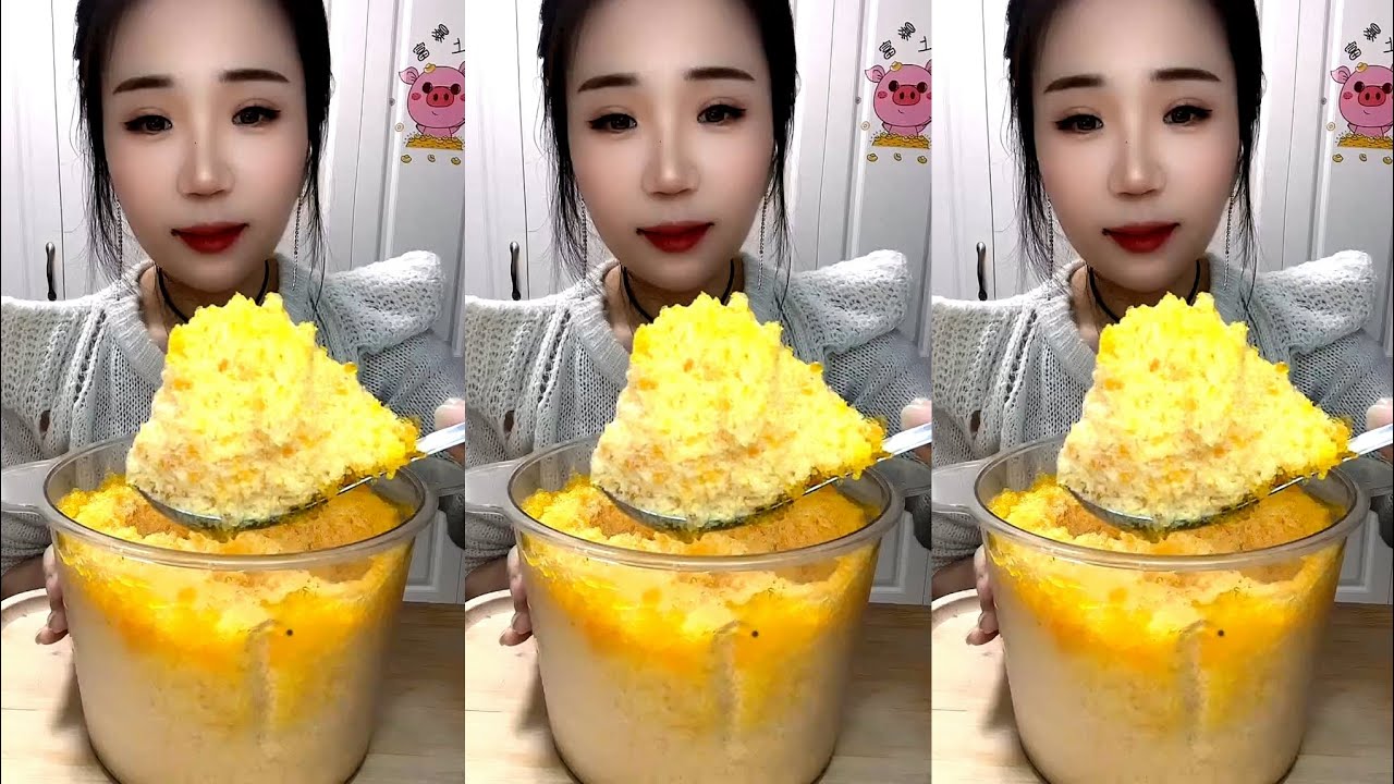 ASMR SHAVED ICE EATING. ICE EATING