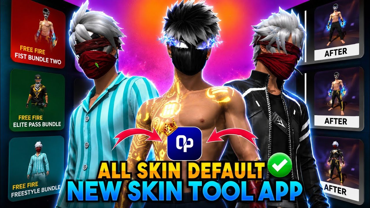 Antiban Skin Tools Pro 2026 | Free Fire MAX Skin Tool | SF TOOL,  AG TOOL - OP Skin Tools V38