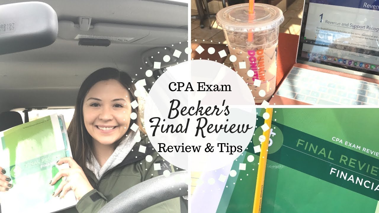 CPA Update | Becker's Final Review Experience & How Studying is Going |
