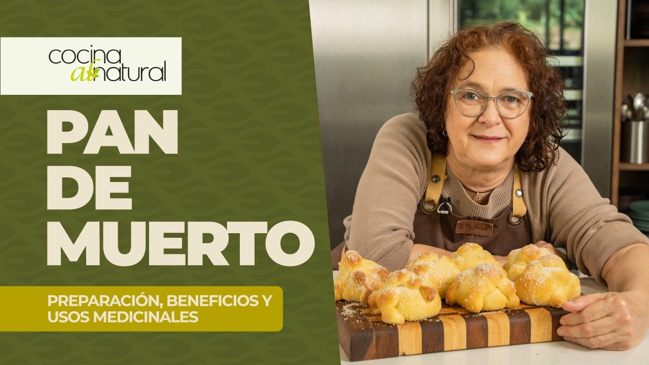 Receta de Pan de Muerto fácil de digerir y que no te inflama