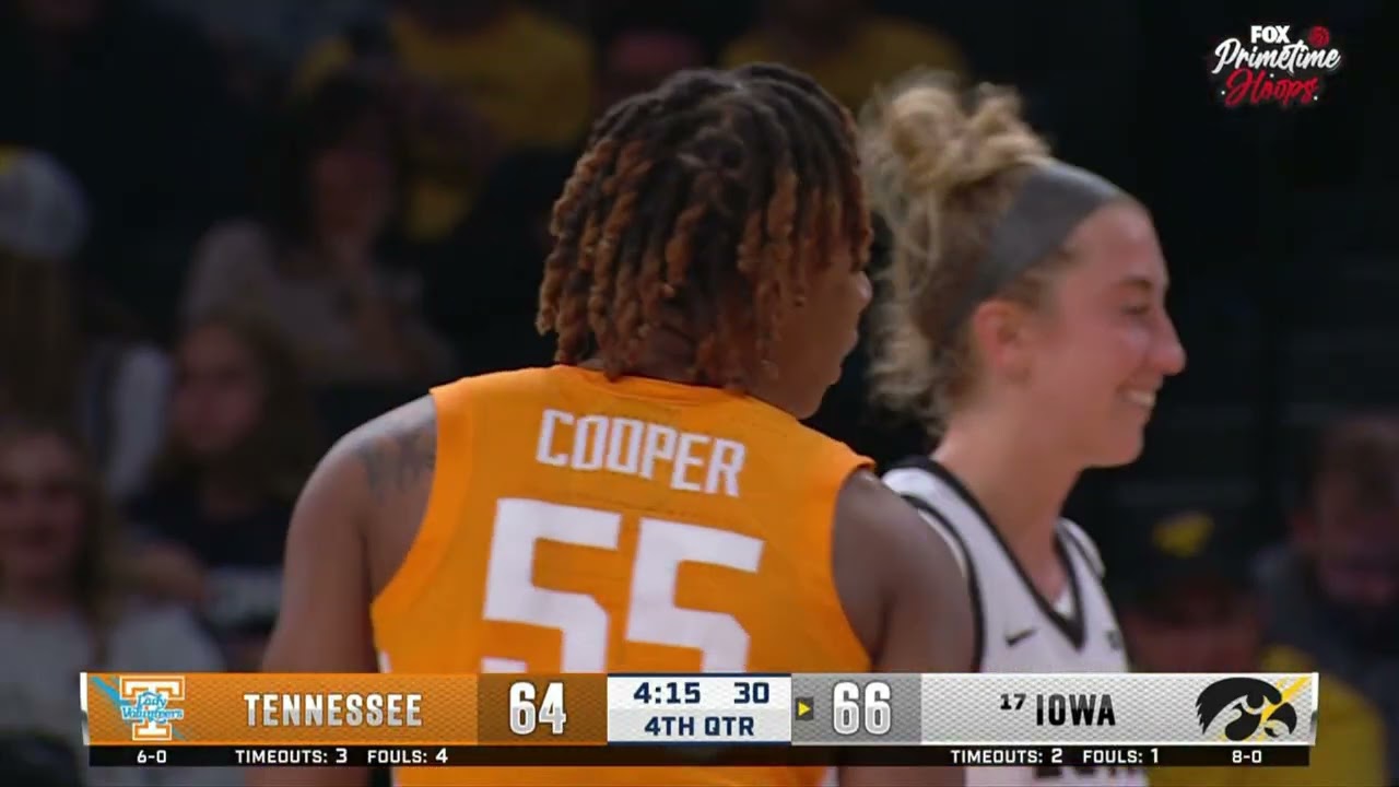 Talaysia Cooper Too Much for Iowa Hawkeyes to Handle & Her Highlights after the Game Ending!