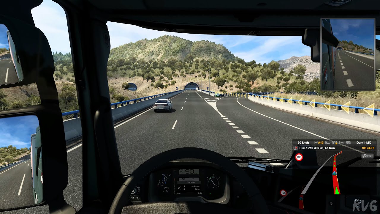 Euro Truck Simulator 2 - Madrid to Sevilla - Iberia Gameplay (PC UHD) [4K60FPS]