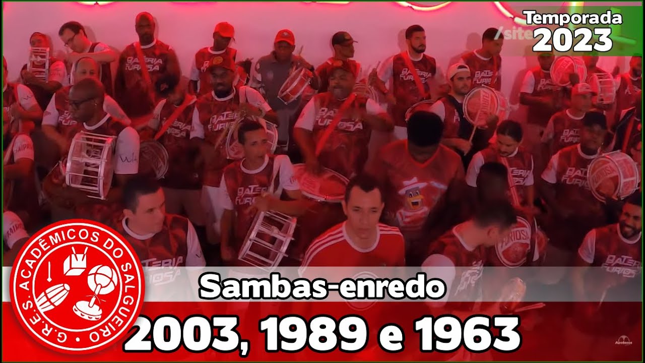 Salgueiro 2003, 1989 e 1963 | Sambas ao vivo no Salgueiro Convida #SC23