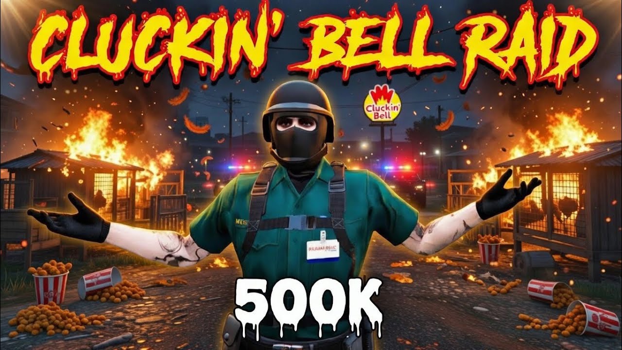 ✨ GTA 5 Beginner Guide For Cluckin Bell Raid! Easy 500k Completion! ✨