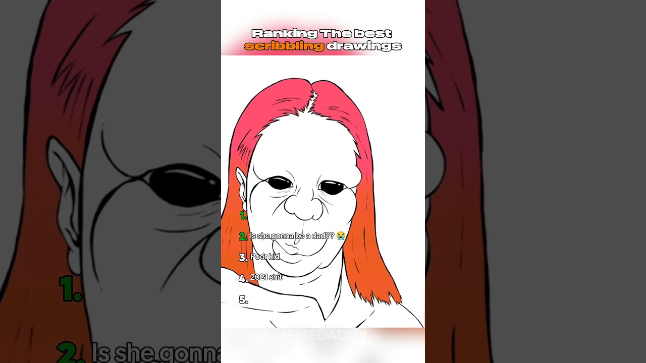 Ranking The best scribbling drawings 😭😭 pt-8