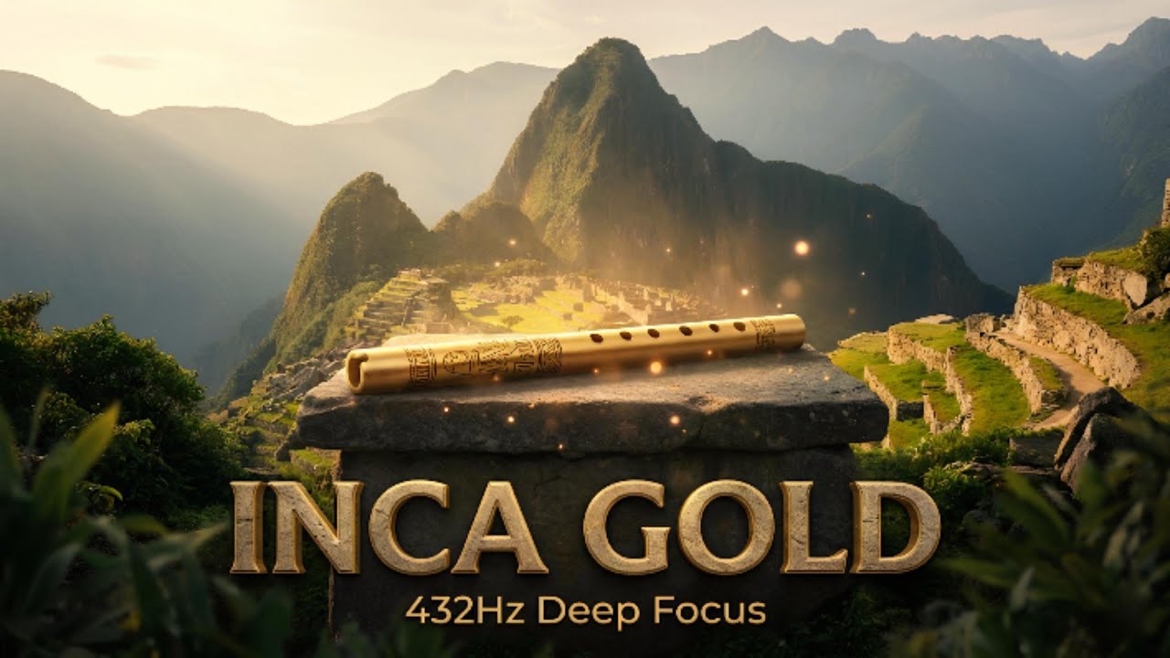 432Hz Soundscape | Andean Flute Inca Gold Heals All Damage of Body & Soul