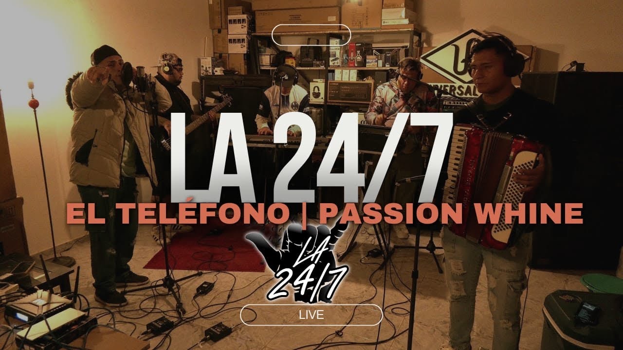 La 24/7 Del Sur-Session Live[El telefono-Pasion Whine]