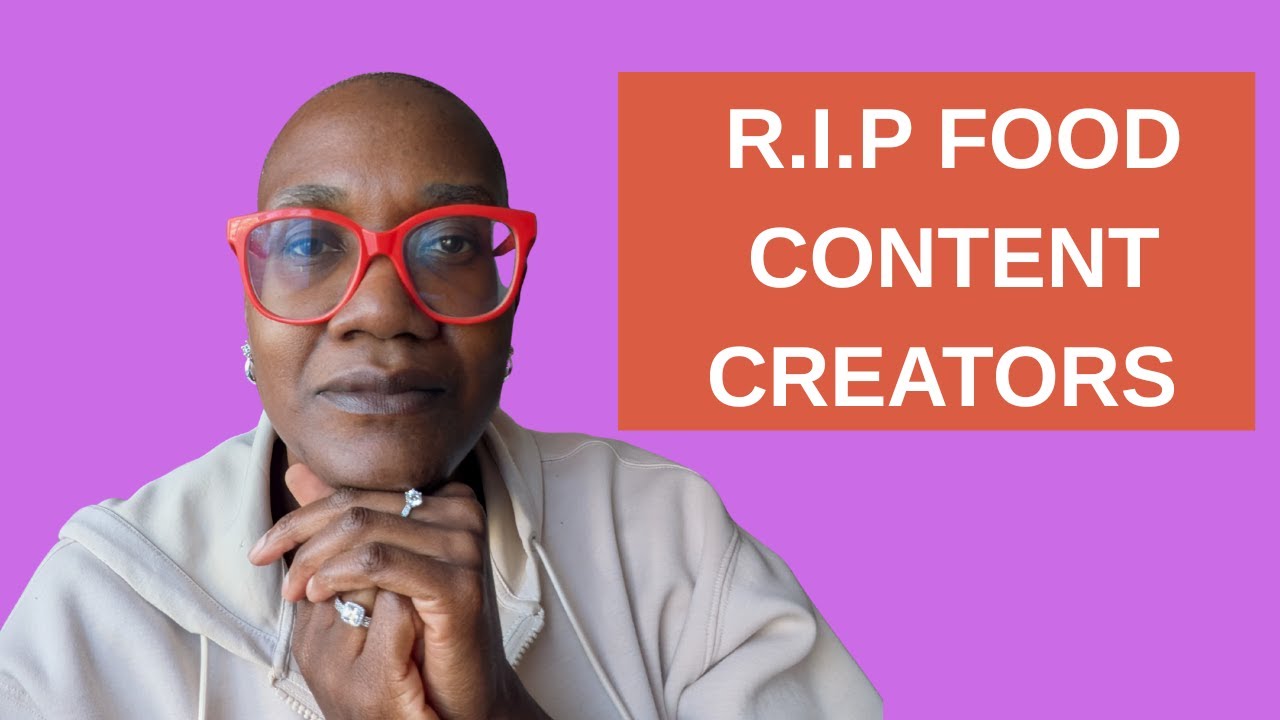 Is this the end of the line for (some) Food Content Creators? | Cake Crumbs