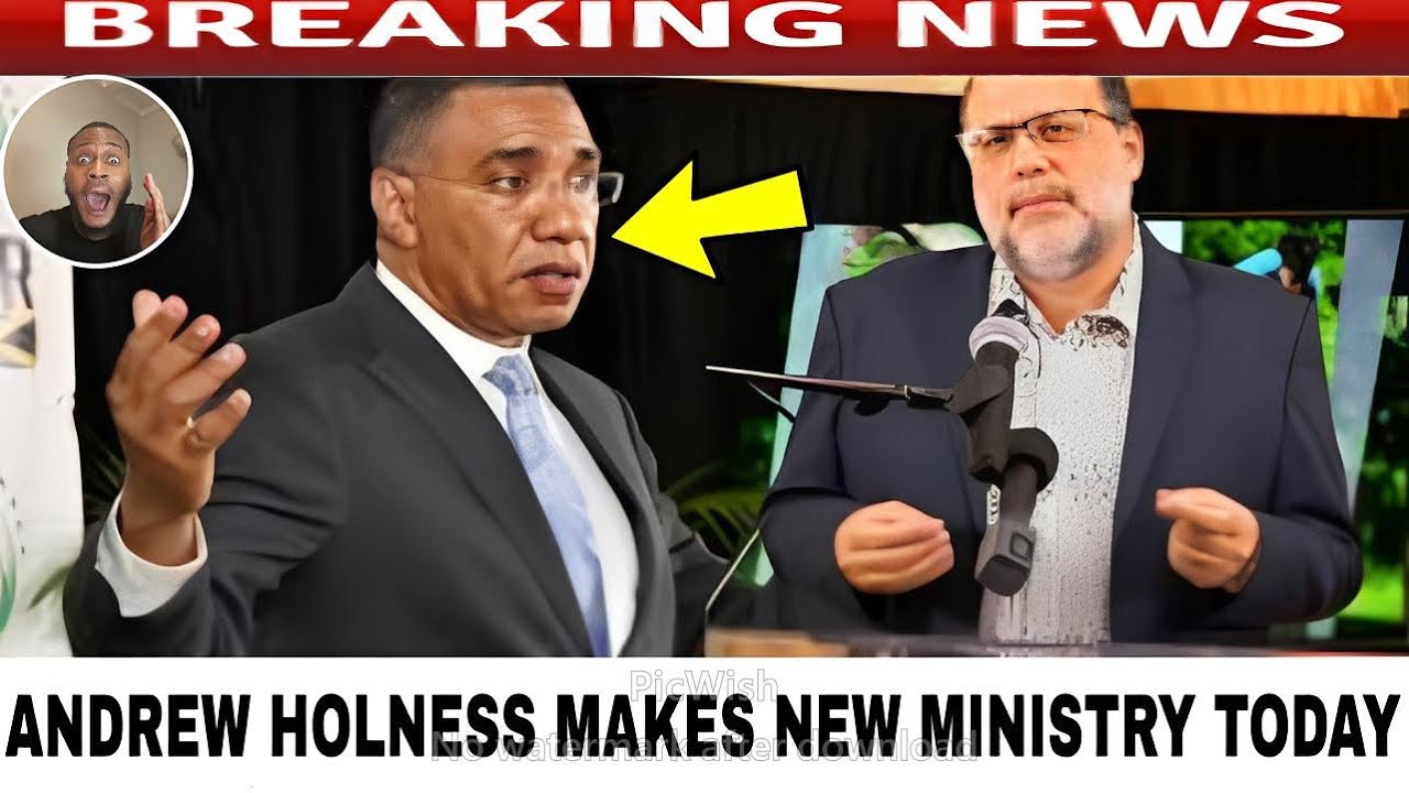 Breaking ANDREW HOLNESS Makes New Ministry In JLP Today Big Updates Reported 