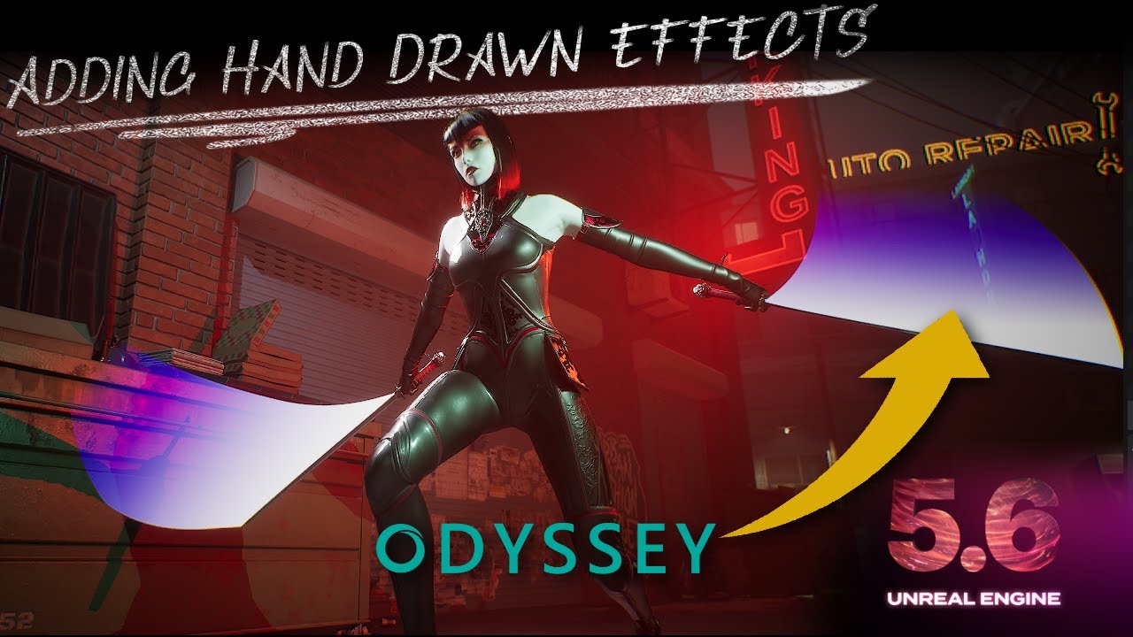 Intro to Hand-drawing Animation Effects in Unreal Engine 5.6