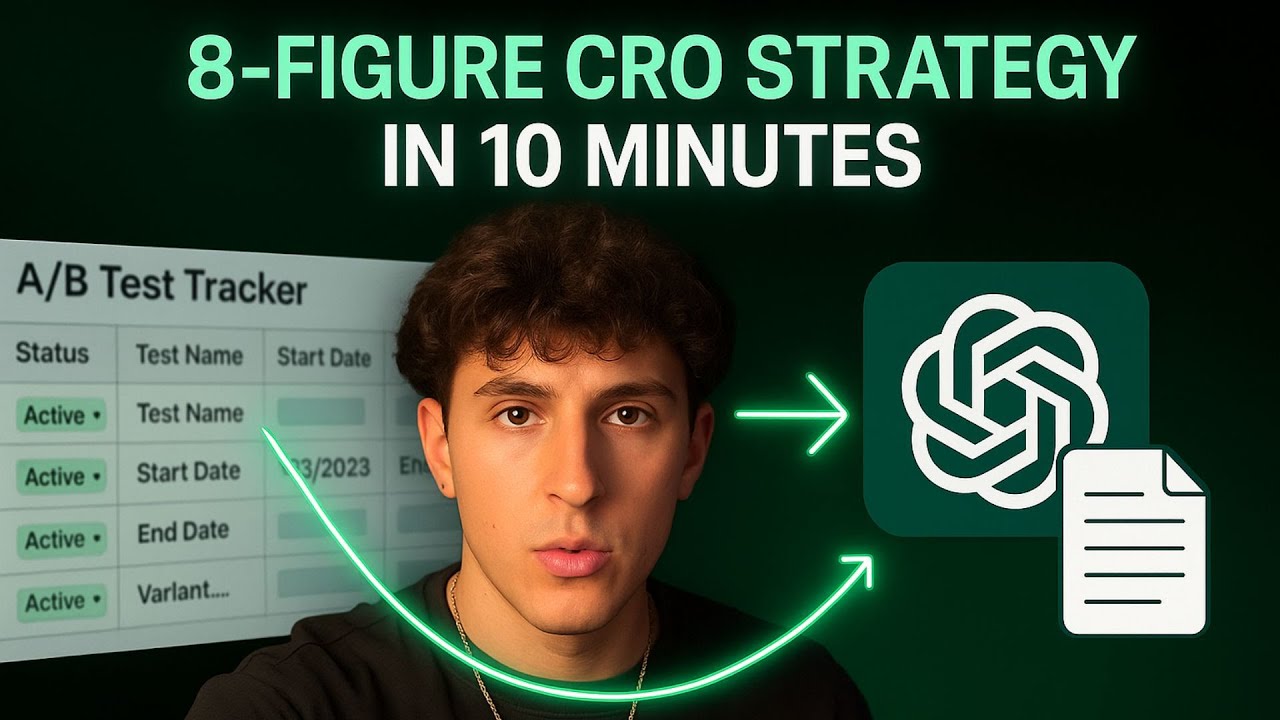 Create a Highly Effective 8-Figure Ecom CRO Strategy in 10 Minutes with AI Agents