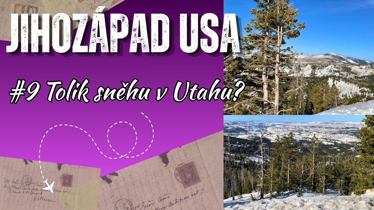 9. Sněhové závěje v Utahu | Jihozápad USA