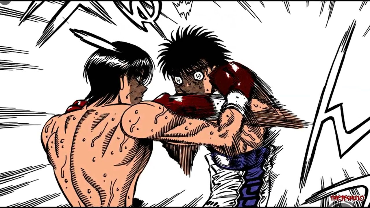 Hajime No Ippo Manga -【Makunouchi Ippo vs Miyata Ichiro】