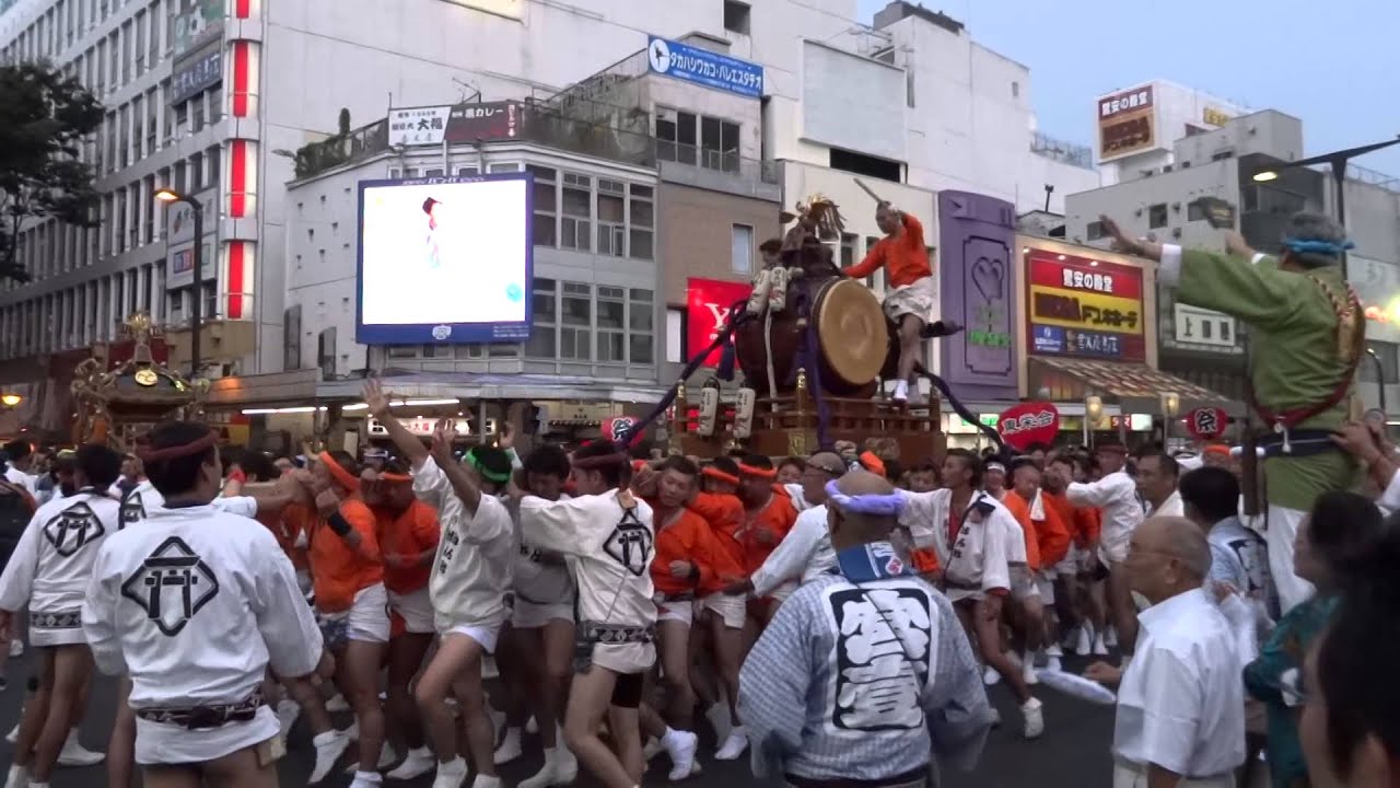 2015宮まつり8/2　神輿手締め式～スタート