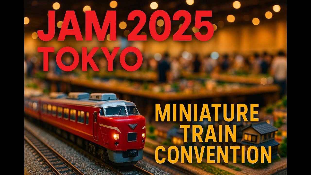 🚄 JAM 2025 in Tokyo – The Ultimate Japanese Model Train Convention!