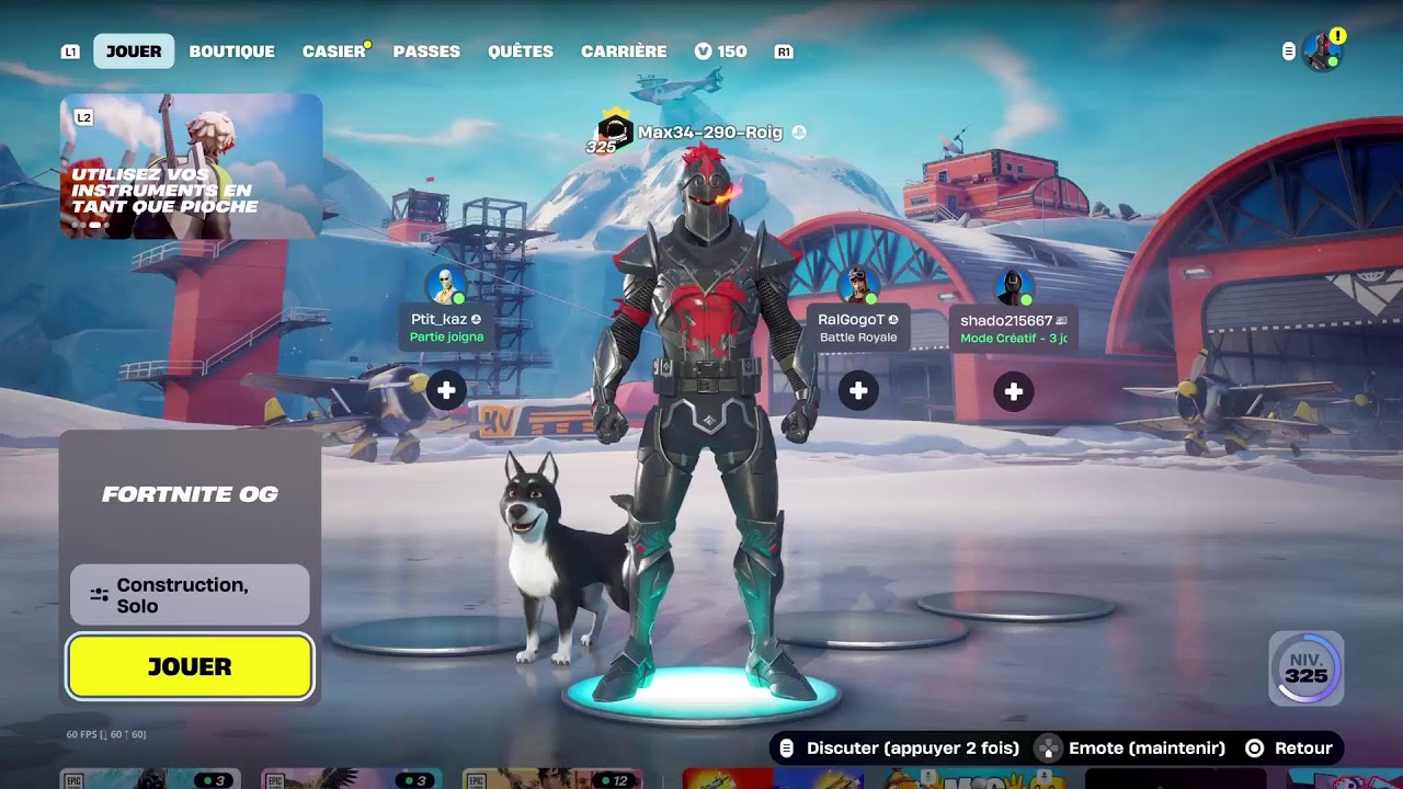 Live je joue avec vous sur fortnite.