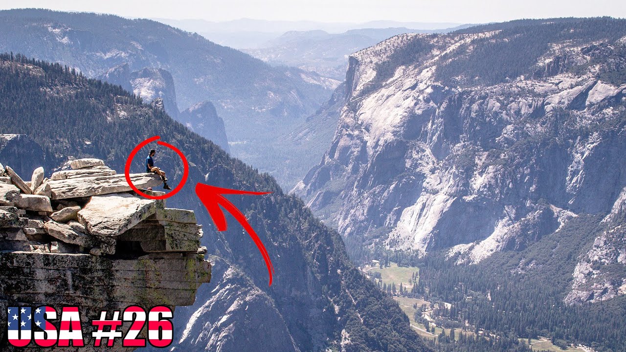 MYŚLAŁEM, ŻE NIE DAM RADY - WESZLIŚMY NA HALF DOME! - Kamperem po USA #26