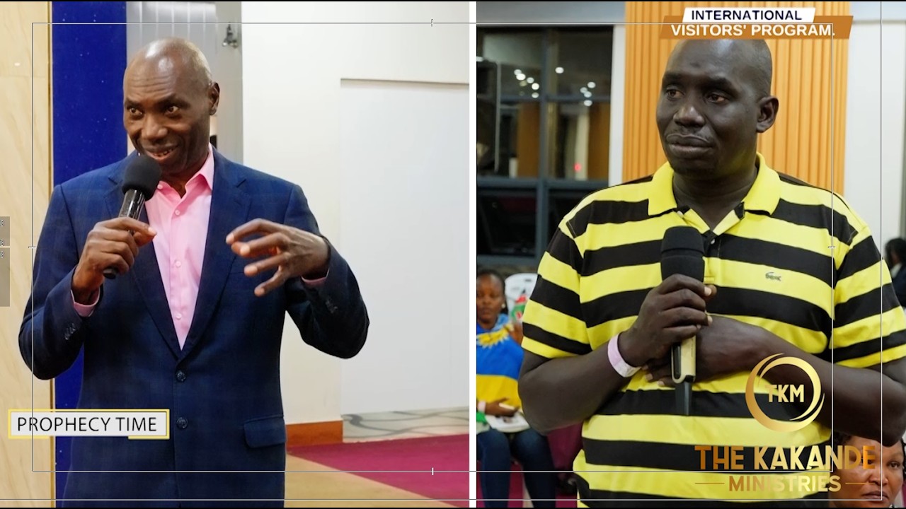  INT' VISITORS' MEETING WITH PROPHET KAKANDE.#subscribe #kakandeministries