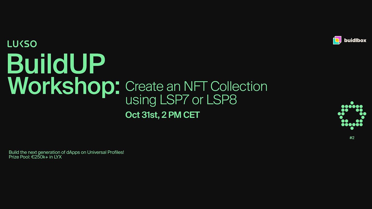 Create an NFT Collection using LSP7 or LSP8 | BuildUP #2