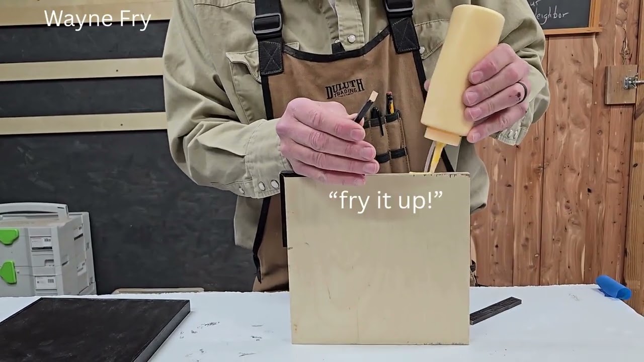 Fix UGLY plywood edge