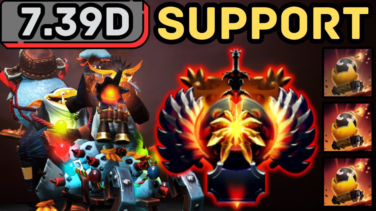 🔥 TRAPS. EXPLOSIONS. CHAOS. — TECHIES SOFT SUPPORT | DOTA 2 🔥