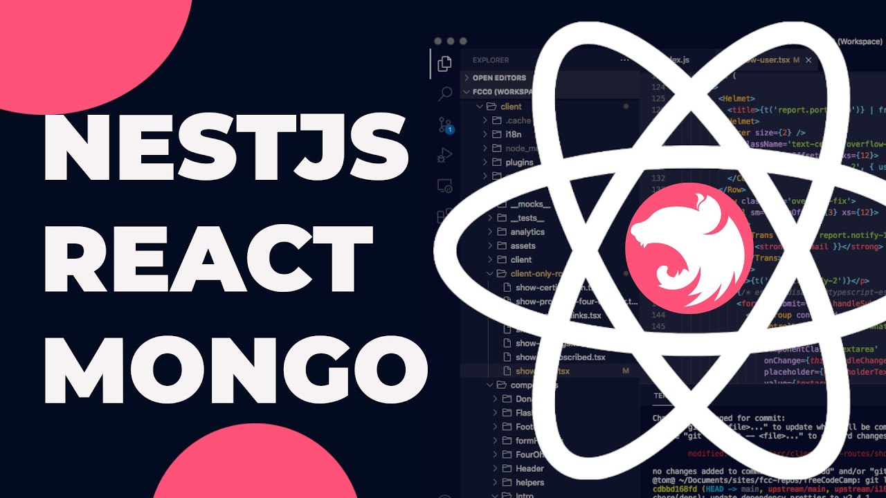 Nestjs React Mongodb con Typescript - Tutorial Practica