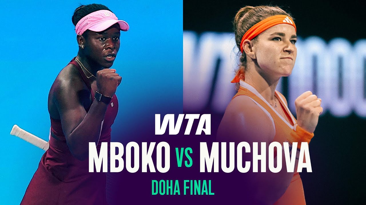 Karolina Muchova vs. Victoria Mboko | 2026 Doha Final | WTA Match Highlights