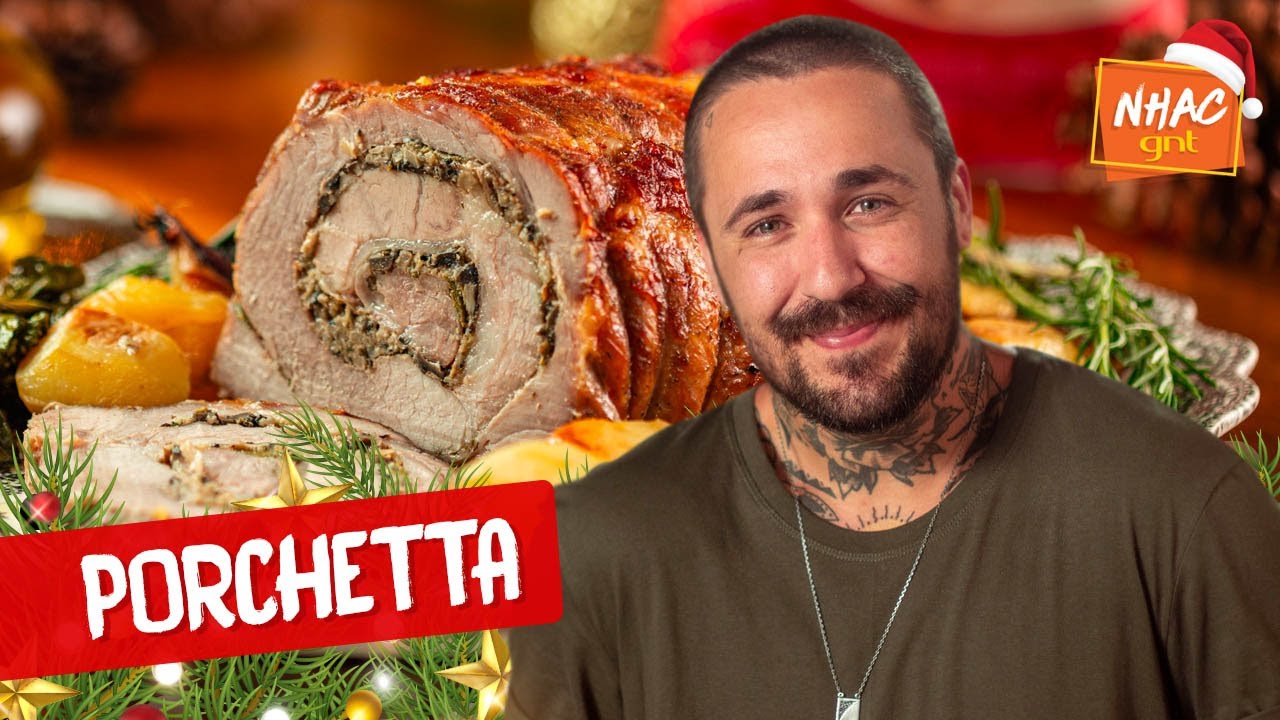 PORCHETTA de COPA LOMBO recheada com COGUMELOS | Leonardo Abreu | Receitas com Sadia