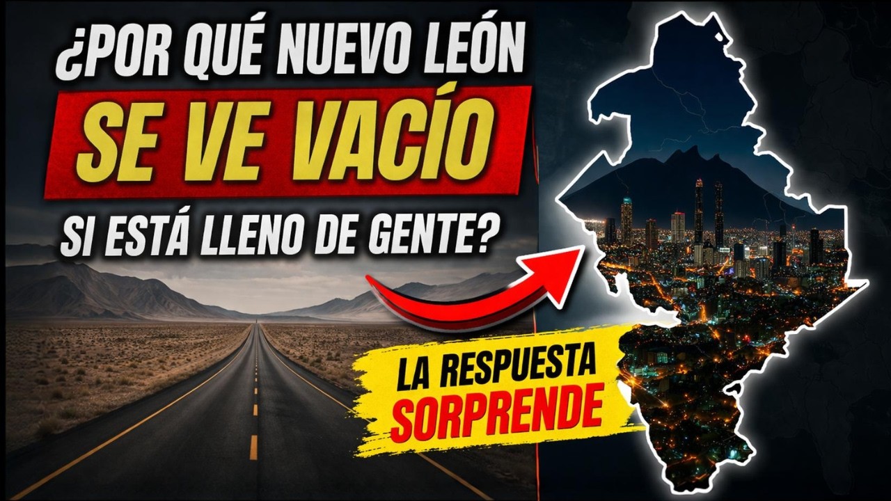 Nuevo León es un estado VACÍO (y esta es la razón)