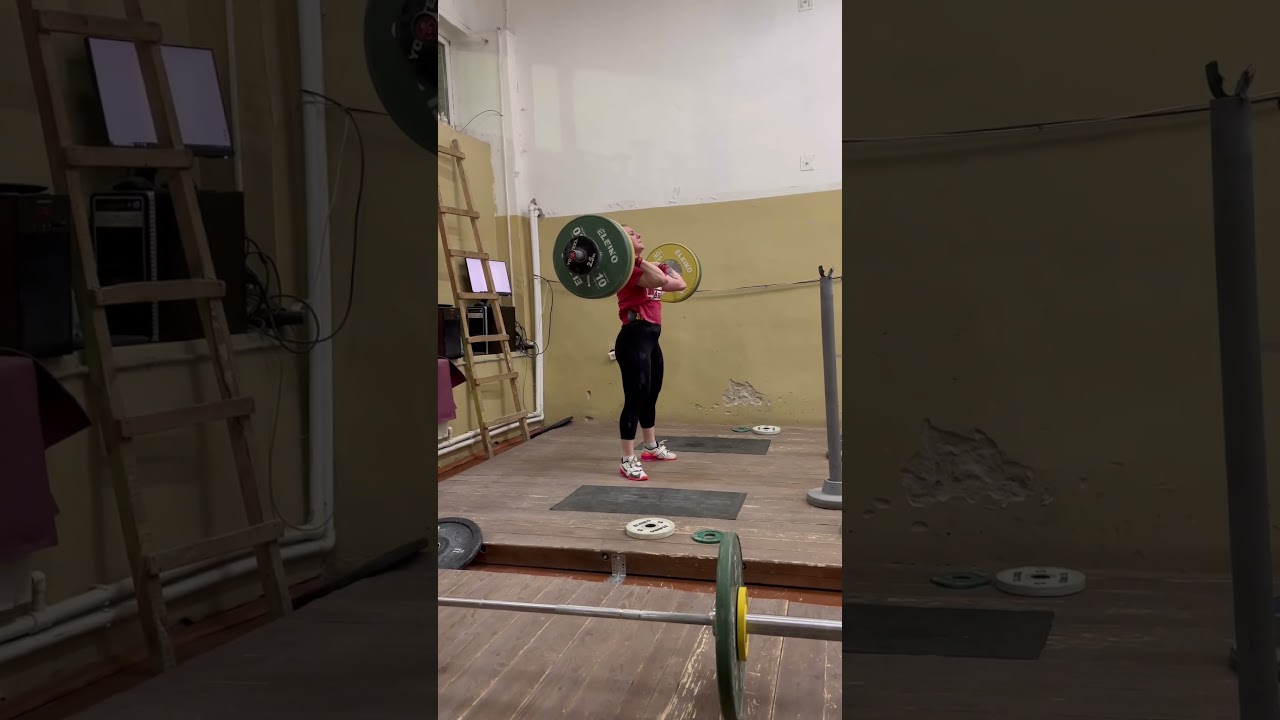 95 kg #тяжёлаяатлетика #спорт  #сила #фитнес #мощь #weightlifting #strength #fitness #training #gym