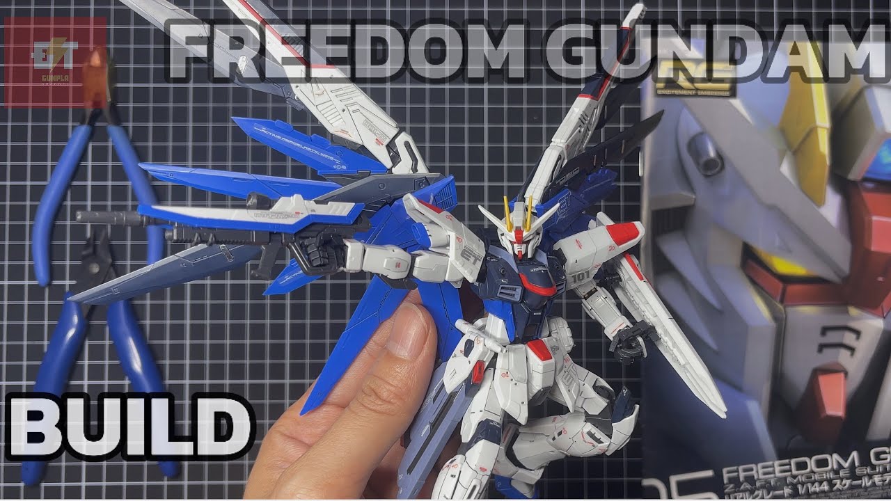 [UNBOX] - [SPEED BUILD] RG 05 1/144 FREEDOM GUNDAM - BANDAI | ĐT-Gunpla