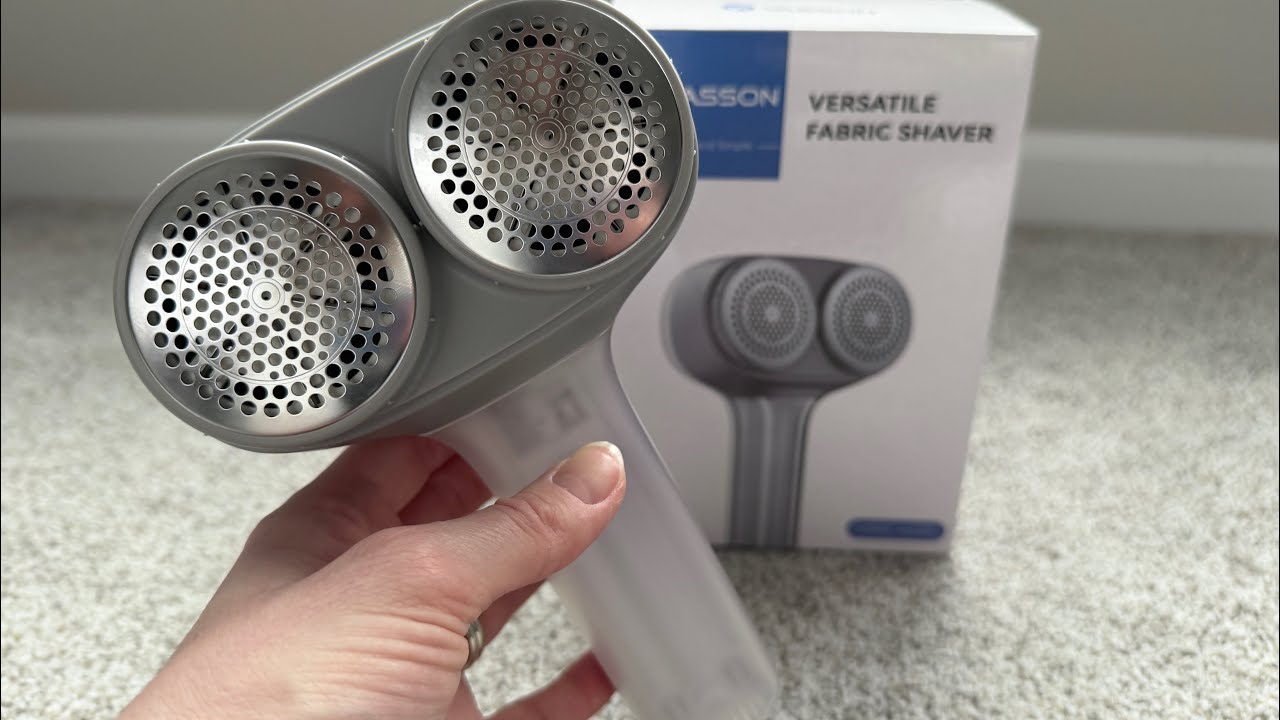 Remove Lint & Pilling from Clothing and Furniture in Seconds | VASSON Fabric Shaver Review