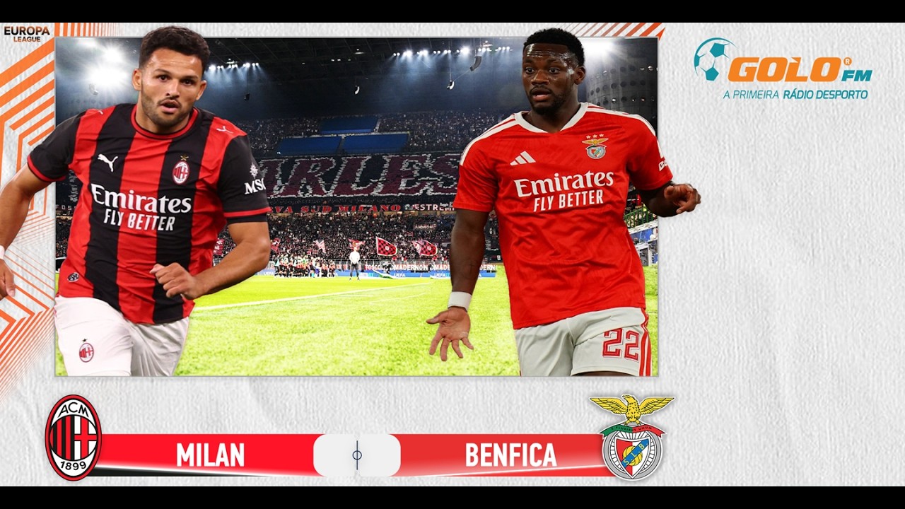 DIRETO ᯓ⚽️ AC Milan vs Benfica